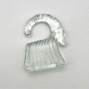 Vintage Kosta Boda Sweden Art Glass MCM 70s Zoo Mountain Goat Ram Figurine